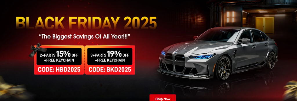 oto đỏ Bevinsee LED car accessories Black Friday deals 2025