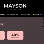 MAYSON Cosmetics Banner – Netherlands and Germany Skincare & Beauty